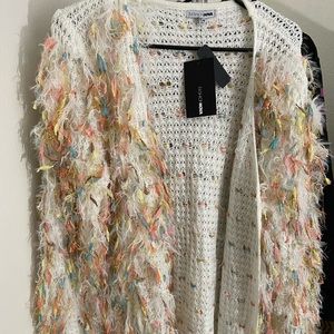 Fashion Nova- Stella Confetti Cardigan